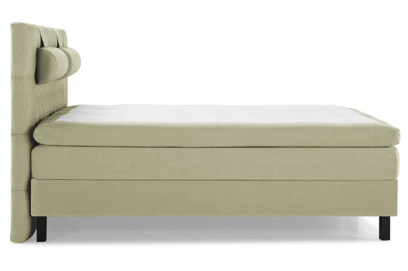 Lucky Komplett Sängpaket 160x200 Memory Diamant Sänggavel - Nackkudde Stor Grön - Möbler - Sovrum - Sängar - Kontinentalsängar