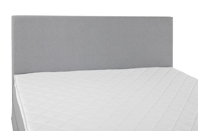 Lucky Komplett Sängpaket 180x200 Skum Slät Sänggavel - Mellangrå - Möbler - Sovrum - Sängar - Kontinentalsängar
