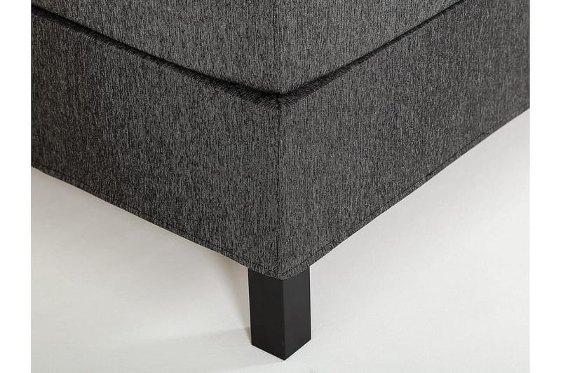 Lucky Kontinentalsäng 150x200 Skum - Svart/Grå - Möbler - Sovrum - Sängar - Kontinentalsängar