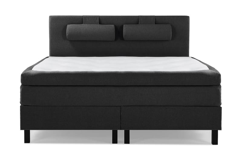 Lucky Kontinentalsäng 150x200 Polyester - Svart/Grå - Möbler - Sovrum - Sängar - Kontinentalsängar