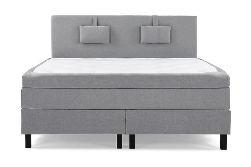 Lucky Kontinentalsäng 150x200Polyeter, Mellangrå