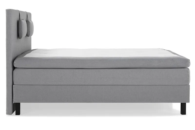 Lucky Kontinentalsäng 150x200Polyeter - Mellangrå - Möbler - Sovrum - Sängar - Kontinentalsängar