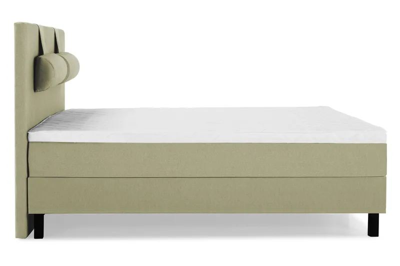 Lucky Sängpaket 150x200 SkumSlät Sänggavel Nackkudde - Nackkudde Stor Grön - Möbler - Sovrum - Sängar - Kontinentalsängar