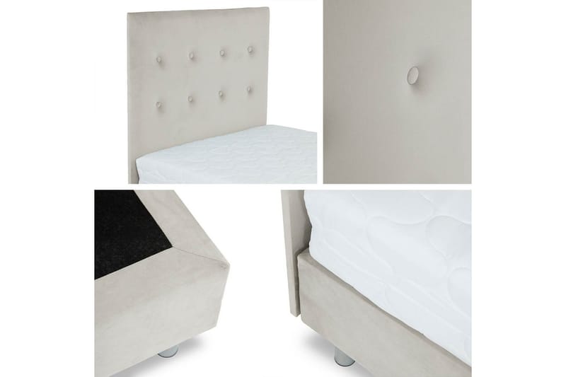Lux Kontinentalsäng 160x204 cm - Beige - Möbler - Sovrum - Sängar - Kontinentalsängar