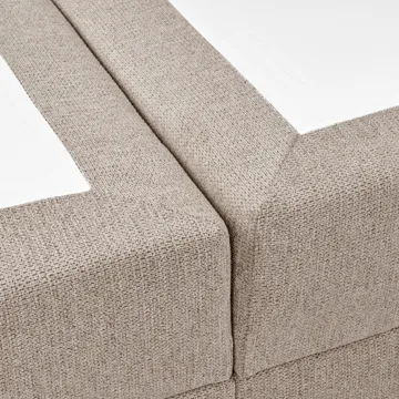 Kontinentalsäng Major 120x200 cm - Taupe - Möbler - Sovrum - Sängar - Kontinentalsängar