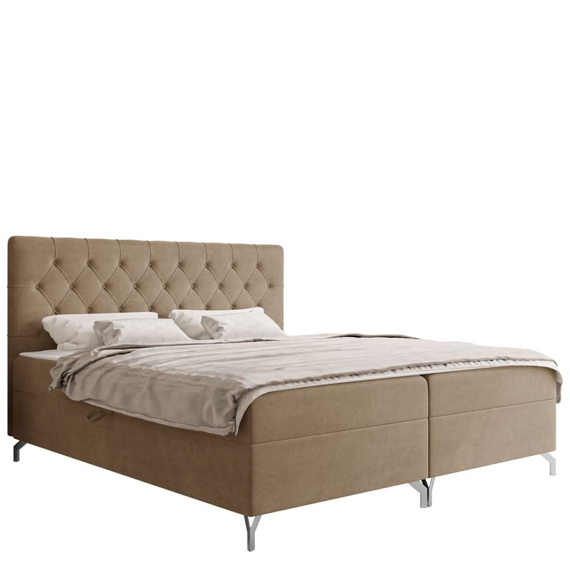 Mavik Sängpaket Kontinentalsäng med förvaring 200x200 cm