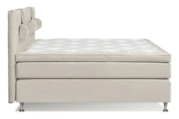 Mega Komplett Sängpaket 160x200 - Beige - Möbler - Sovrum - Sängar - Kontinentalsängar