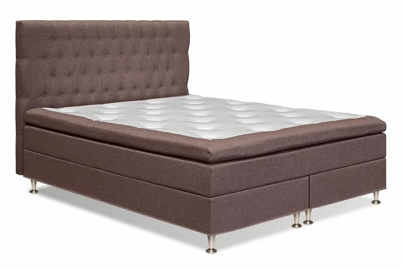 Meja Kontinentalsäng 160x200 - Mörkbrun - Möbler - Sovrum - Sängar - Kontinentalsängar