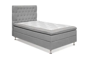 Meja Sängpaket 120x200 - Ljusgrå - Möbler - Sovrum - Sängar - Kontinentalsängar