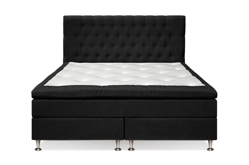 Meja Sängpaket 160x200 Svart - Möbler - Sovrum - Sängar - Kontinentalsängar