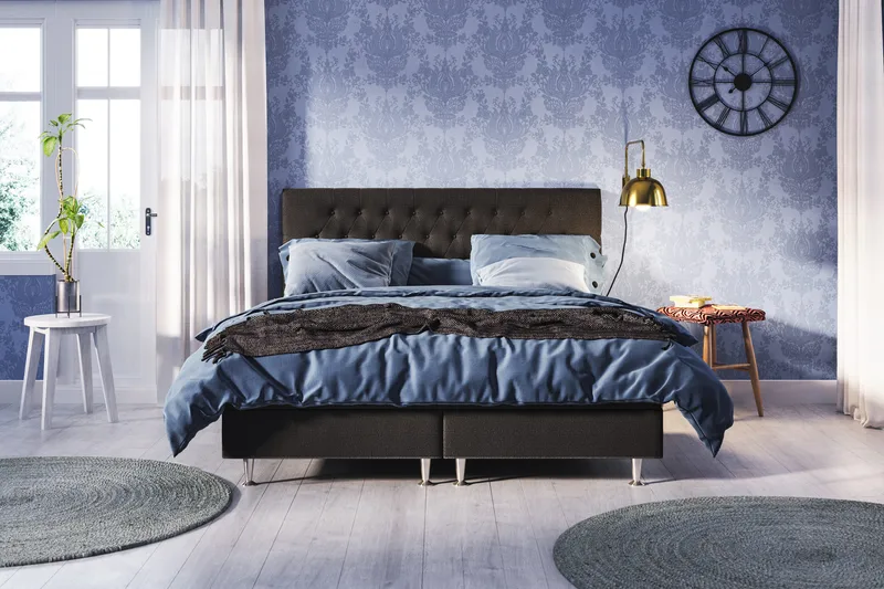 Meja Sängpaket 180x200 - Svart - Möbler - Sovrum - Sängar - Kontinentalsängar