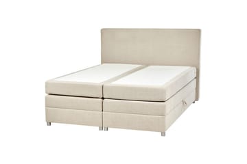 Kontinentalsäng Minister Beige-Silver, 160x200 cm - Beige-Silver, 160x200 cm - Möbler - Sovrum - Sängar - Kontinentalsängar
