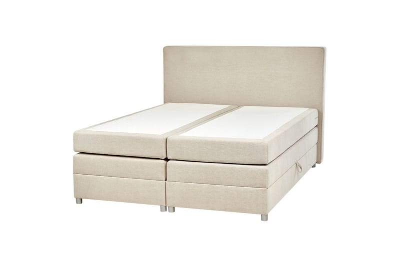 Kontinentalsäng Minister Beige-Silver, 160x200 cm - Beige-Silver, 160x200 cm - Möbler - Sovrum - Sängar - Kontinentalsängar