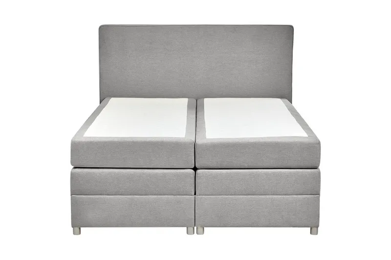 Kontinentalsäng Minister Grå-Silver, 160x200 cm - Grå-Silver, 160x200 cm - Möbler - Sovrum - Sängar - Kontinentalsängar