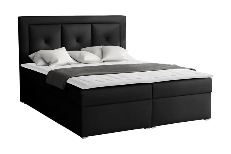 MODEN Kontinentalsäng 140x215 cm Svart - Svart - Möbler - Sovrum - Sängar - Kontinentalsängar