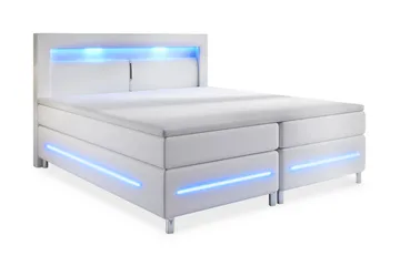 Modena Lyx Sängpaket 140x200 LED-belysning