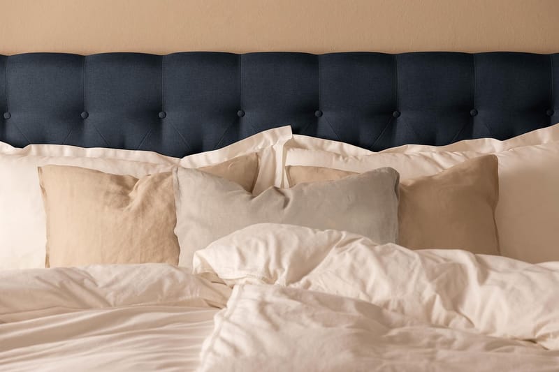 NAZAMA Sängpaket 150x200 Latexmadrass Blå - Möbler - Sovrum - Sängar - Komplett Sängpaket