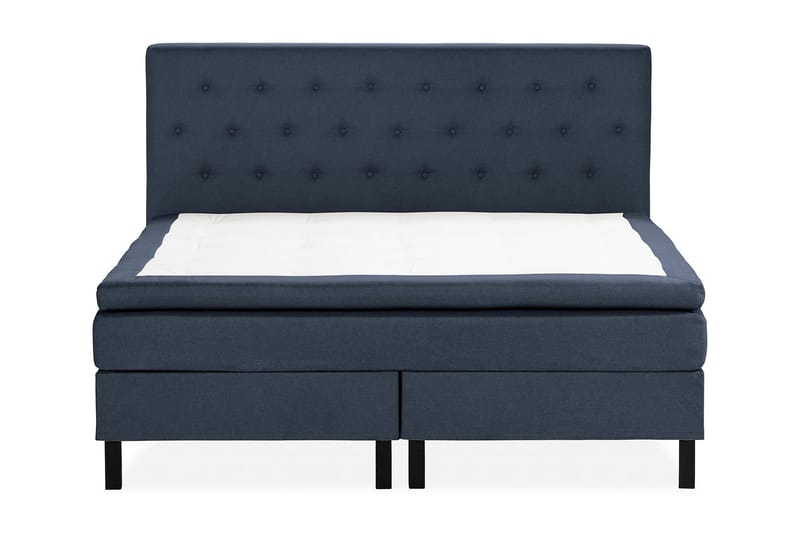 NAZAMA Sängpaket 150x200 Latexmadrass Blå - Möbler - Sovrum - Sängar - Komplett Sängpaket