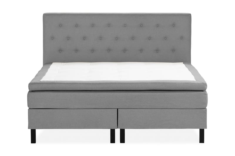 NAZAMA Sängpaket 150x200 Latexmadrass Grå - Möbler - Sovrum - Sängar - Komplett Sängpaket