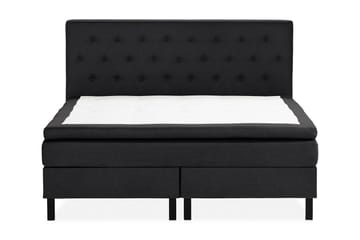 NAZAMA Sängpaket 150x200 Latexmadrass Svart