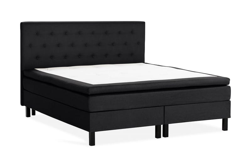 NAZAMA Sängpaket 150x200 Latexmadrass Svart - Möbler - Sovrum - Sängar - Komplett Sängpaket