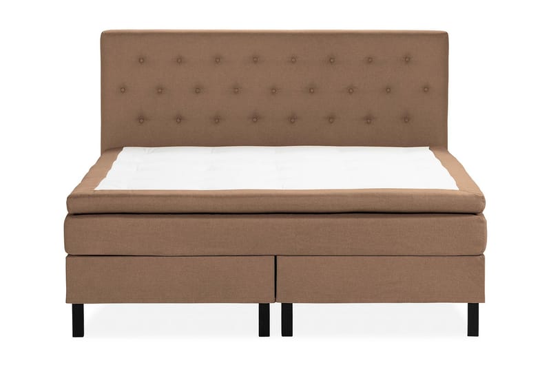 NAZAMA Sängpaket 150x200 Memorymadrass Brun - Möbler - Sovrum - Sängar - Komplett Sängpaket