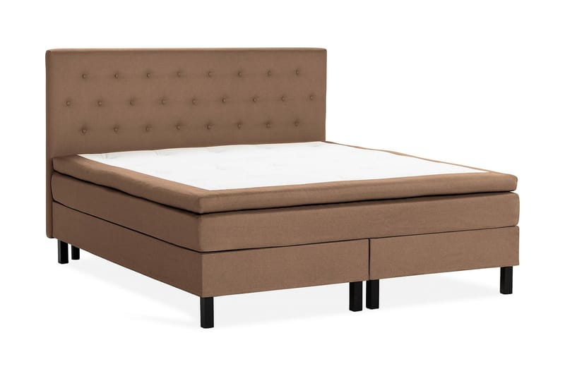 NAZAMA Sängpaket 150x200 Memorymadrass Brun - Möbler - Sovrum - Sängar - Komplett Sängpaket