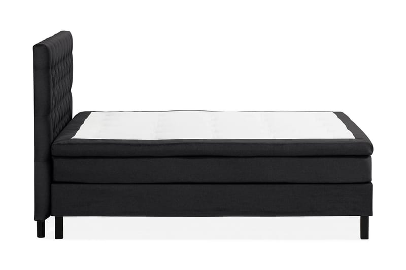 NAZAMA Sängpaket 150x200 Memorymadrass Svart - Komplett Sängpaket - Kontinentalsängar
