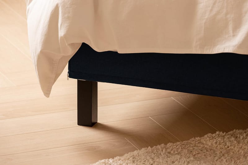 NAZAMA Sängpaket 150x200 Skummadrass Blå - Komplett Sängpaket - Kontinentalsängar
