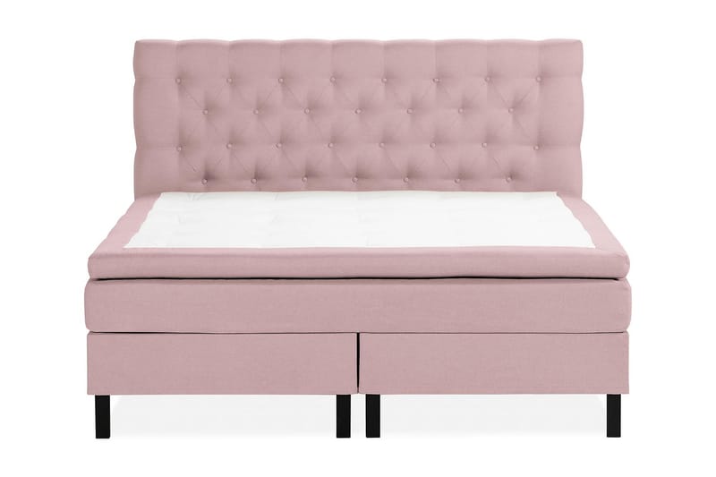 NAZAMA Sängpaket 150x200 Skummadrass Rosa - Möbler - Sovrum - Sängar - Komplett Sängpaket