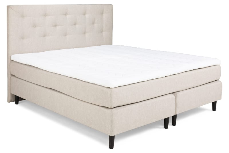 Nice Deluxe Komplett Sängpaket 160x200 - Beige - Möbler - Sovrum - Sängar - Kontinentalsängar