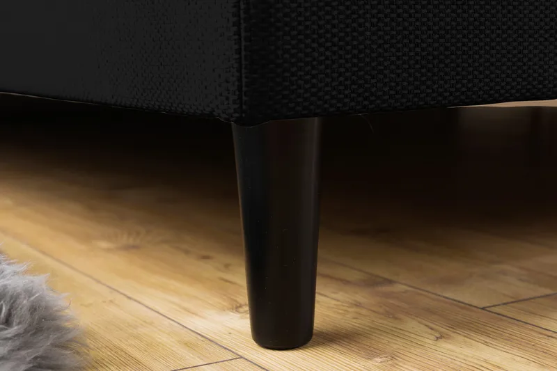 Nice Deluxe Komplett Sängpaket 160x200 - Svart - Möbler - Sovrum - Sängar - Kontinentalsängar