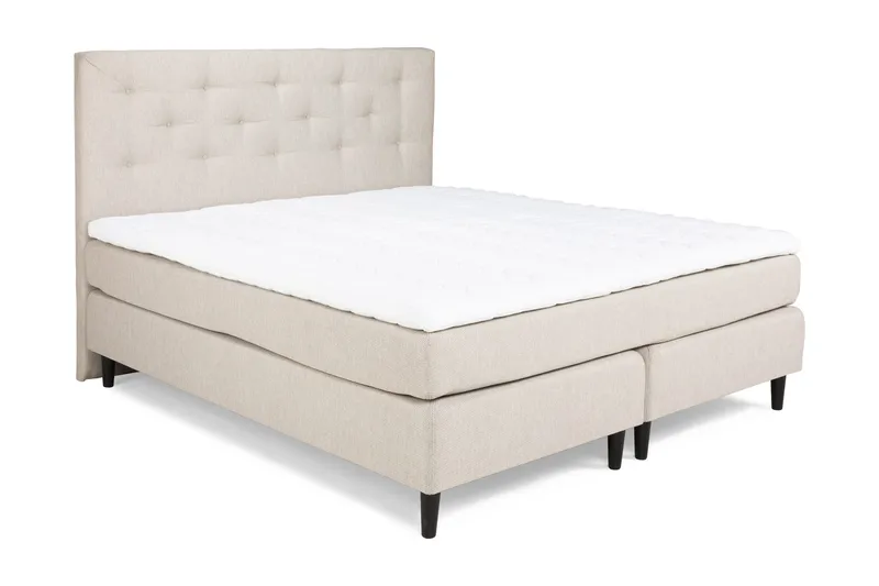Nice Deluxe Kontinentalsäng 160x200 - Beige - Möbler - Sovrum - Sängar - Kontinentalsängar