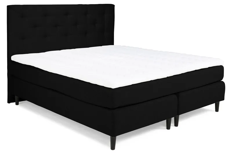 Nice Deluxe Kontinentalsäng 160x200 - Svart - Möbler - Sovrum - Sängar - Kontinentalsängar