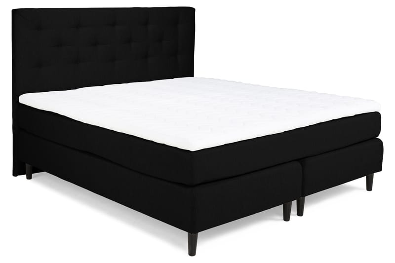 Nice Deluxe Kontinentalsäng 160x200 - Svart - Möbler - Sovrum - Sängar - Kontinentalsängar