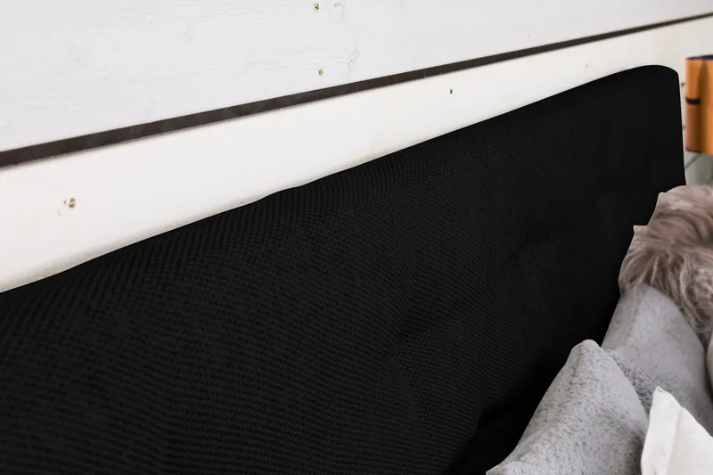 Nice Deluxe Kontinentalsäng 160x200 - Svart - Möbler - Sovrum - Sängar - Kontinentalsängar