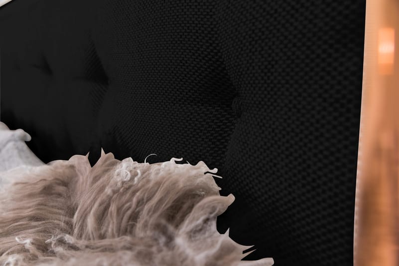 Nice Deluxe Kontinentalsäng 160x200 - Svart - Möbler - Sovrum - Sängar - Kontinentalsängar