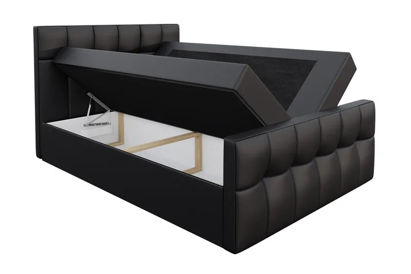 Norrbacksjö Kontinentalsäng 180x200 cm - Svart - Möbler - Sovrum - Sängar - Kontinentalsängar