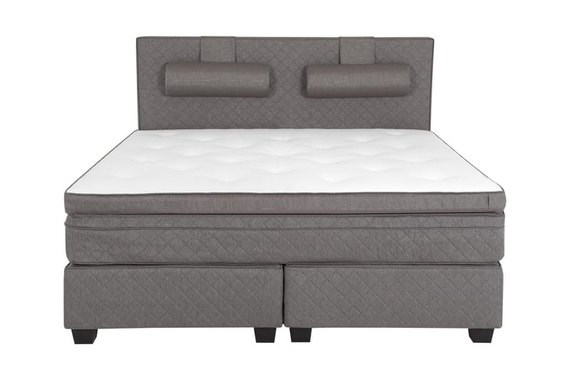 NOTTE Kontinentalsäng 160 Grå