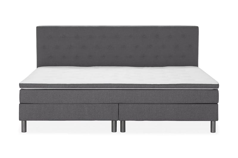 NOVELLA Familjesäng 240x210 cm Mörkgrå (+Fler val) - Möbler - Sovrum - Sängar - Komplett Sängpaket