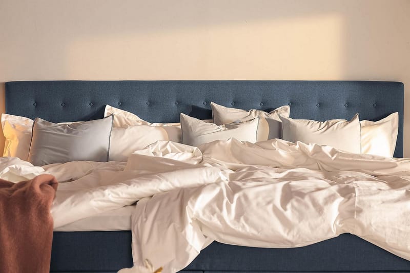 NOVELLA Familjesäng 280x210 cm Mörkblå (+Fler val) - Möbler - Sovrum - Sängar - Kontinentalsängar