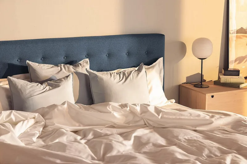 NOVELLA Familjesäng 280x210 cm Mörkblå (+Fler val) - Möbler - Sovrum - Sängar - Kontinentalsängar