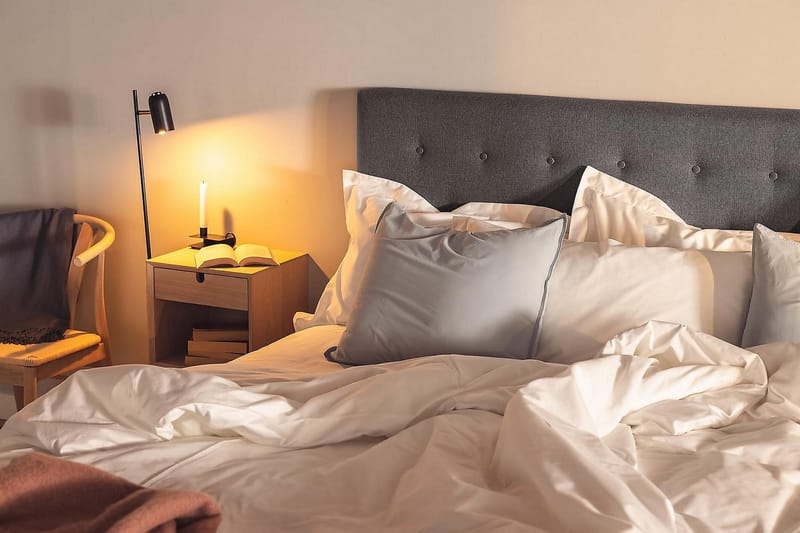 NOVELLA Familjesäng 280x210 cm Mörkgrå (+Fler val) - M�öbler - Sovrum - Sängar - Komplett Sängpaket