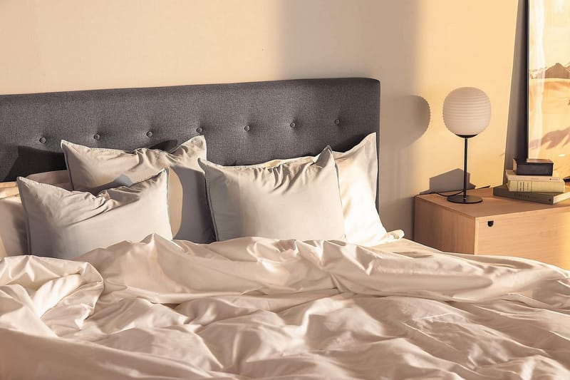 NOVELLA Familjesäng 280x210 cm Mörkgrå (+Fler val) - Möbler - Sovrum - Sängar - Komplett Sängpaket