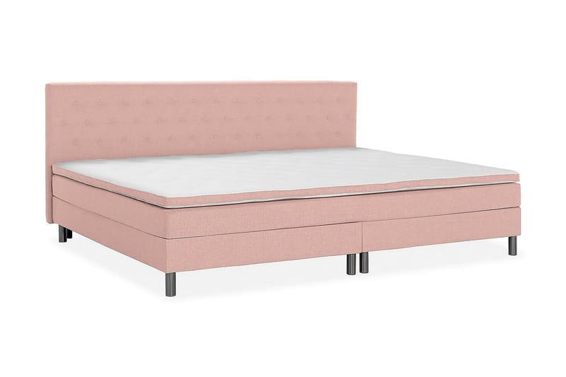 NOVELLA Familjesäng 280x210 cm Rosa (+Fler val) - Kontinentalsängar