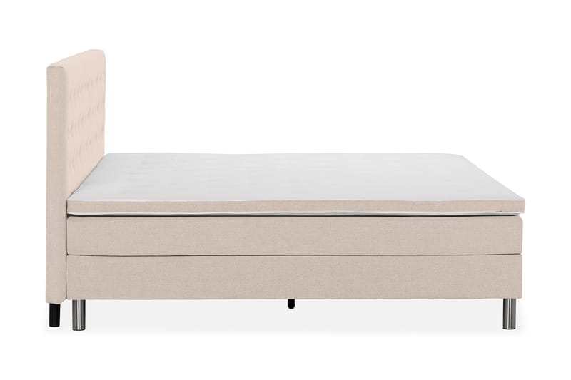 NOVELLA Familjesäng Sängpaket 240x200 cm Beige (+Fler val) - Möbler - Sovrum - Sängar - Komplett Sängpaket