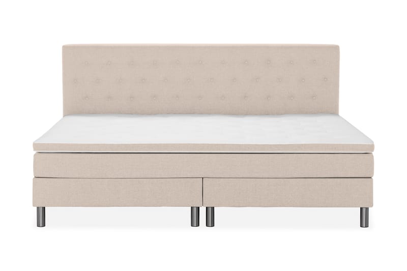 NOVELLA Familjesäng Sängpaket 240x200 cm Beige (+Fler val) - Möbler - Sovrum - Sängar - Komplett Sängpaket