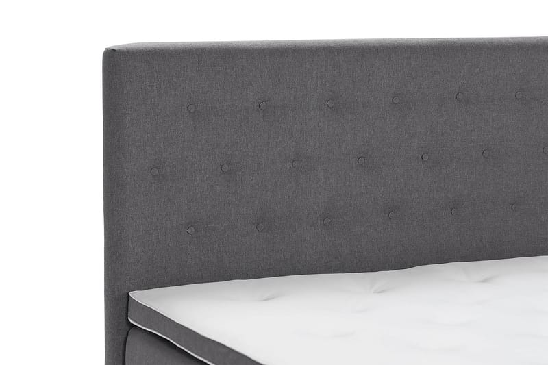 NOVELLA Familjesäng Sängpaket 240x200 cm Mörkgrå (+Fler val) - Möbler - Sovrum - Sängar - Komplett Sängpaket