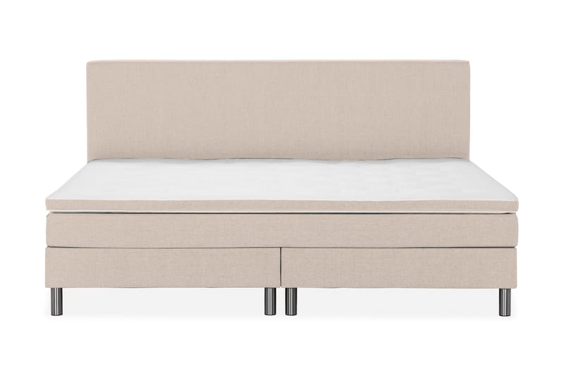 NOVELLA Familjesäng Sängpaket 240x210 cm Beige (+Fler val) - Möbler - Sovrum - Sängar - Komplett Sängpaket