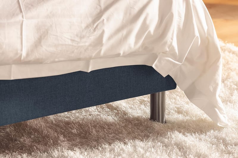 NOVELLA Familjesäng Sängpaket 240x210 cm Mörkblå (+Fler val) - Möbler - Sovrum - Sängar - Komplett Sängpaket